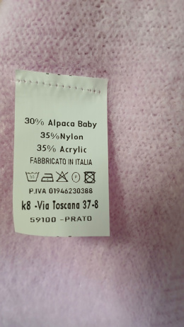 ALPAKOWY SWETER