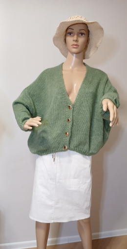 KARDIGAN SWETER ROZPINANY