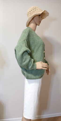 KARDIGAN SWETER ROZPINANY