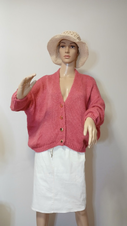 KARDIGAN SWETER ROZPINANY