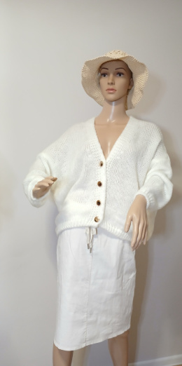 KARDIGAN SWETER ROZPINANY