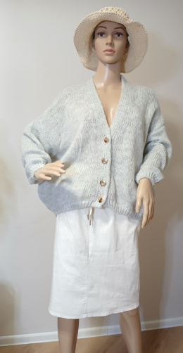KARDIGAN SWETER ROZPINANY