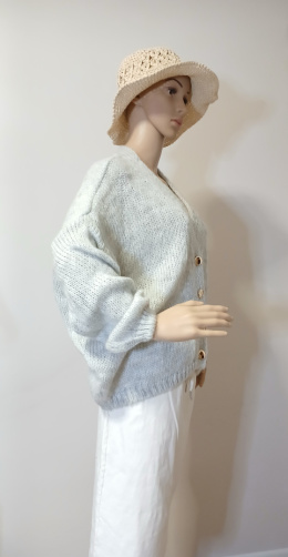 KARDIGAN SWETER ROZPINANY