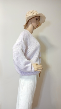 KARDIGAN SWETER ROZPINANY